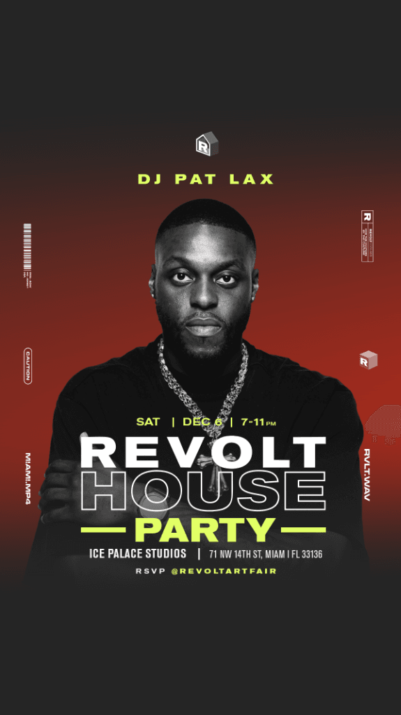 Revolt House Party - Ice Palace Studios, Miami